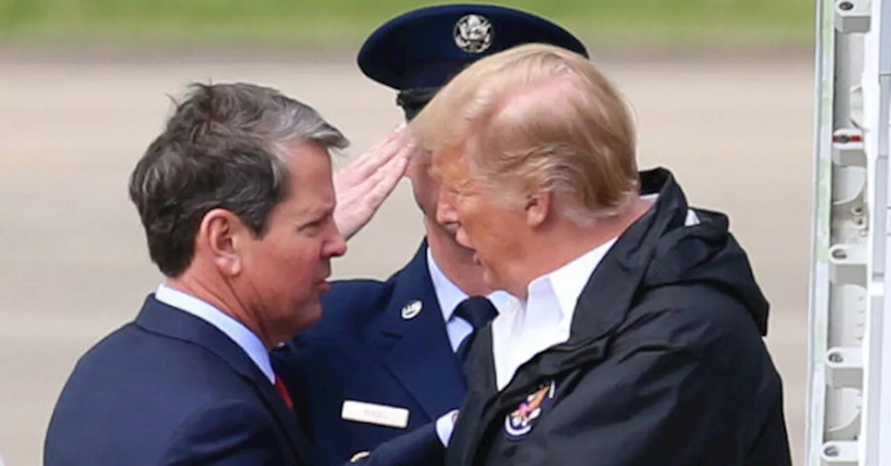 Report: Brian Kemp to Appear with Donald Trump in Georgia in Wake of Hurricane Helene