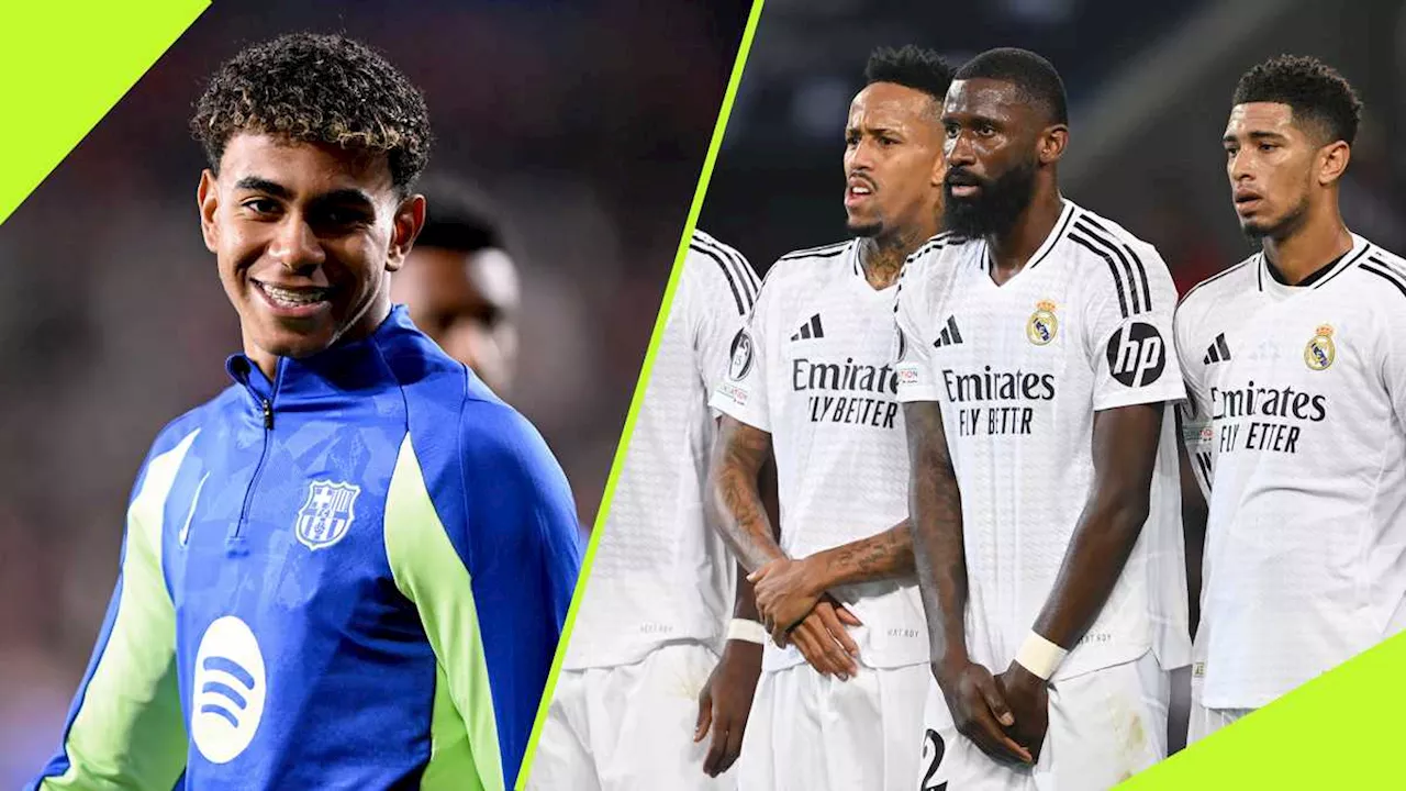 Real Madrid Star Puts Rivalry Aside, Singles Out Barcelona Wonderkid Lamine Yamal for Praise