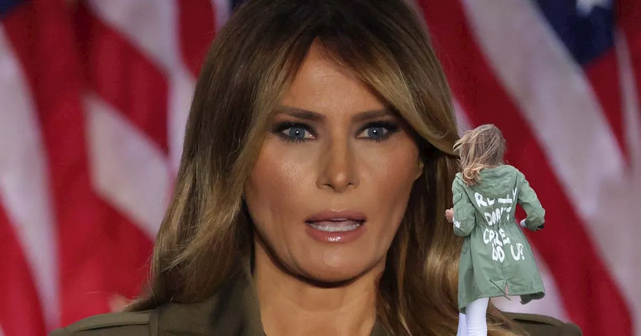 Melania Trump erklärt sich zu ihrer 'I really don't care'-Jacke