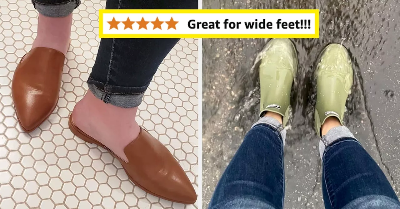 21 Comfy Shoes Under $50 For Wide Feet