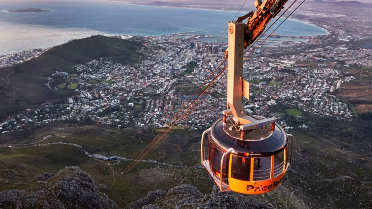 Table Mountain Aerial Cableway marks 95 years of scenic rides