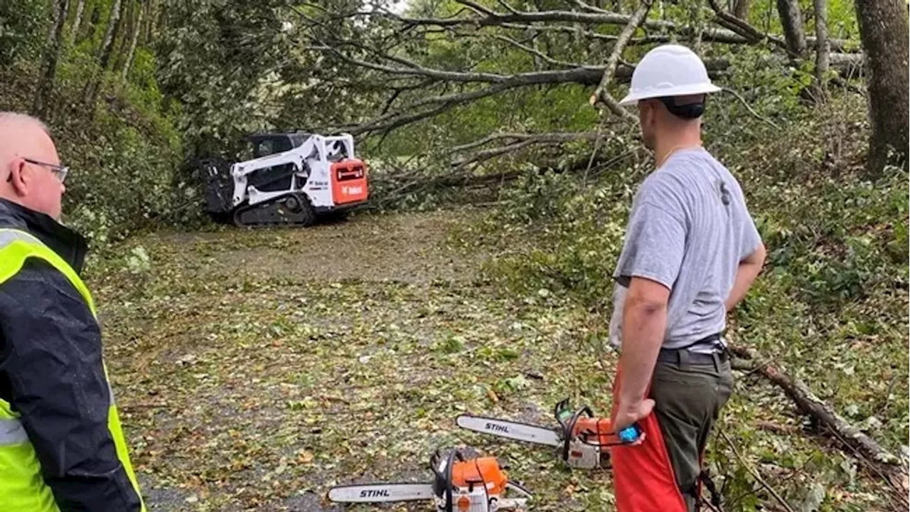 The entire Blue Ridge Parkway is closed 'indefinitely' due to Helene damage