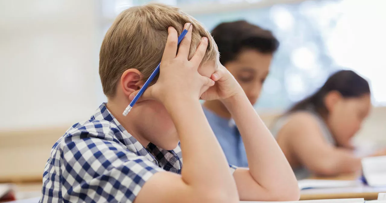 A survey found 64% of kids worry about school. Psychiatrist shares tips to ease anxiety.