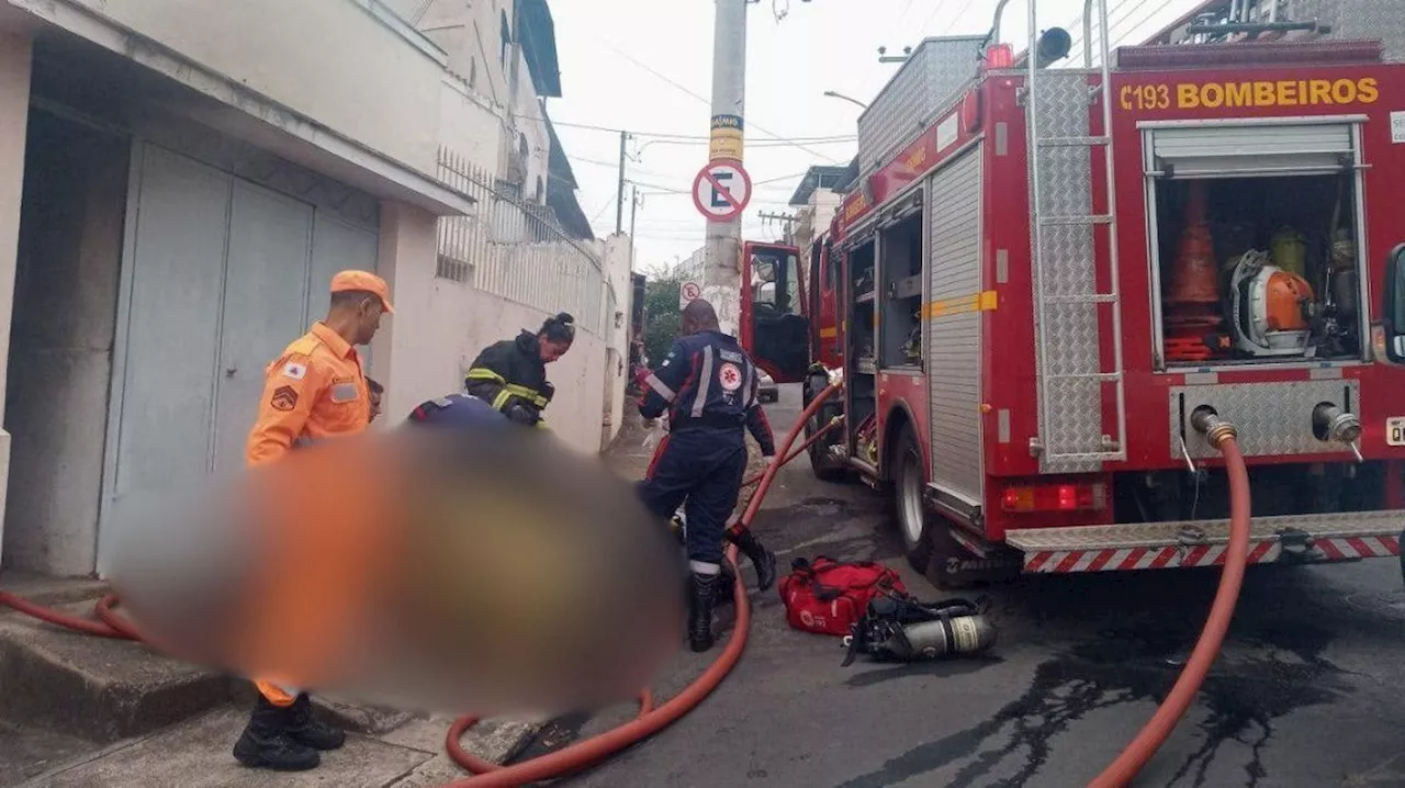 Casa pega fogo e homem morre em incêndio em Minas Gerais