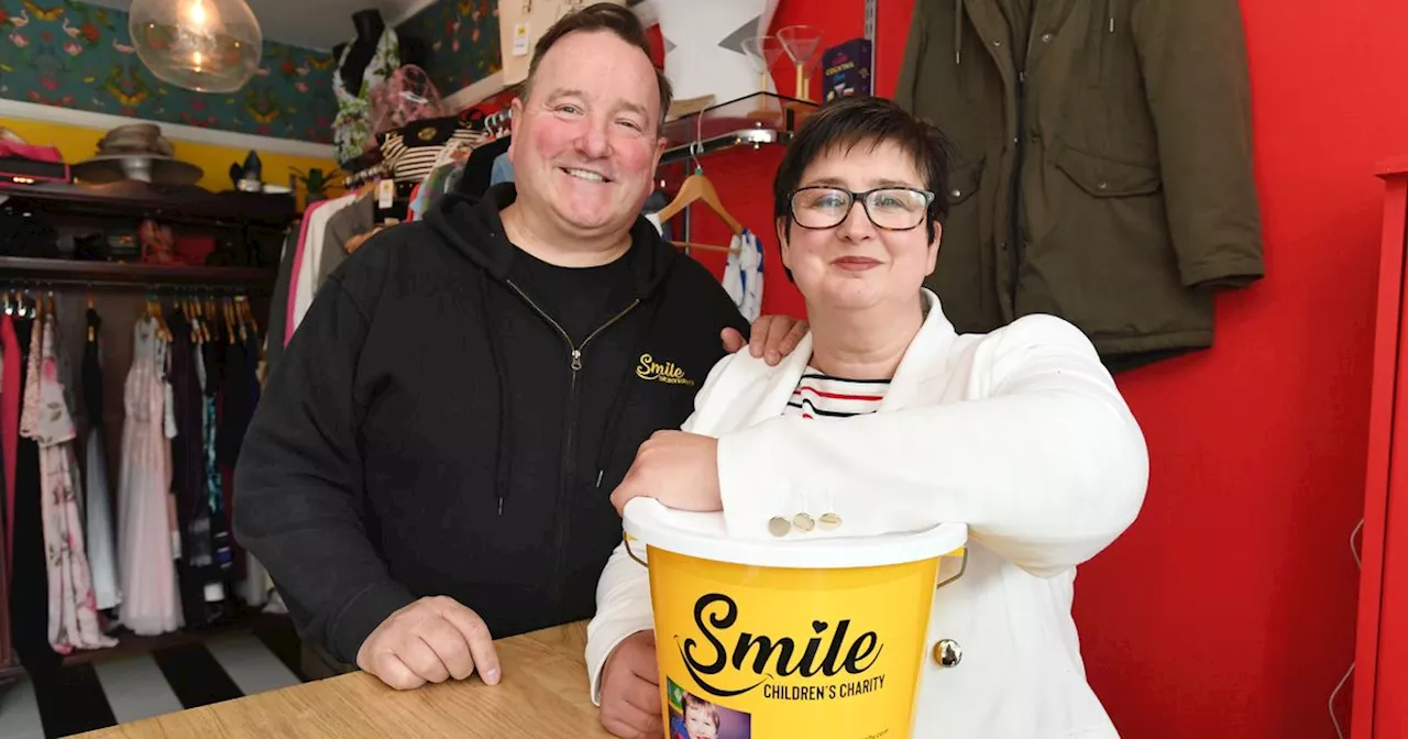 Lanarkshire children's charity Smile opens fundraising shop