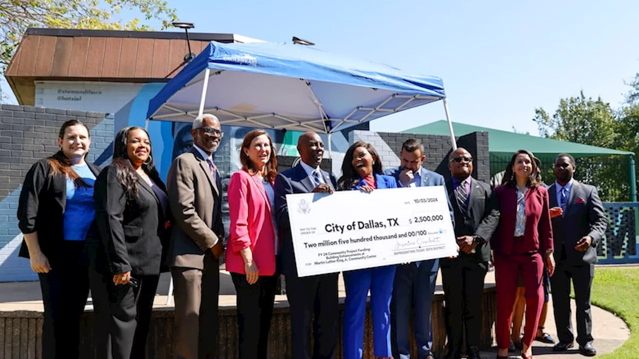 “A prayer answered” Rep. Jasmine Crockett earmarks $2.5 million for South Dallas community center