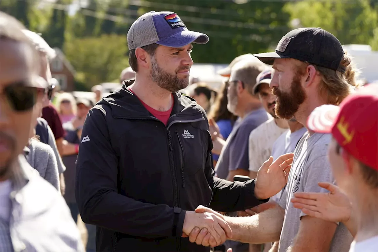 Vance visits Hurricane Helene damage site in southwest Virginia