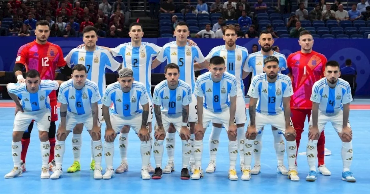 Argentina finalista del Mundial de Futsal: el uno por uno de los 14 jugadores