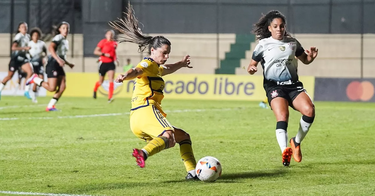 Boca debutó con un empate sin goles frente a Corinthians por la Libertadores Femenina