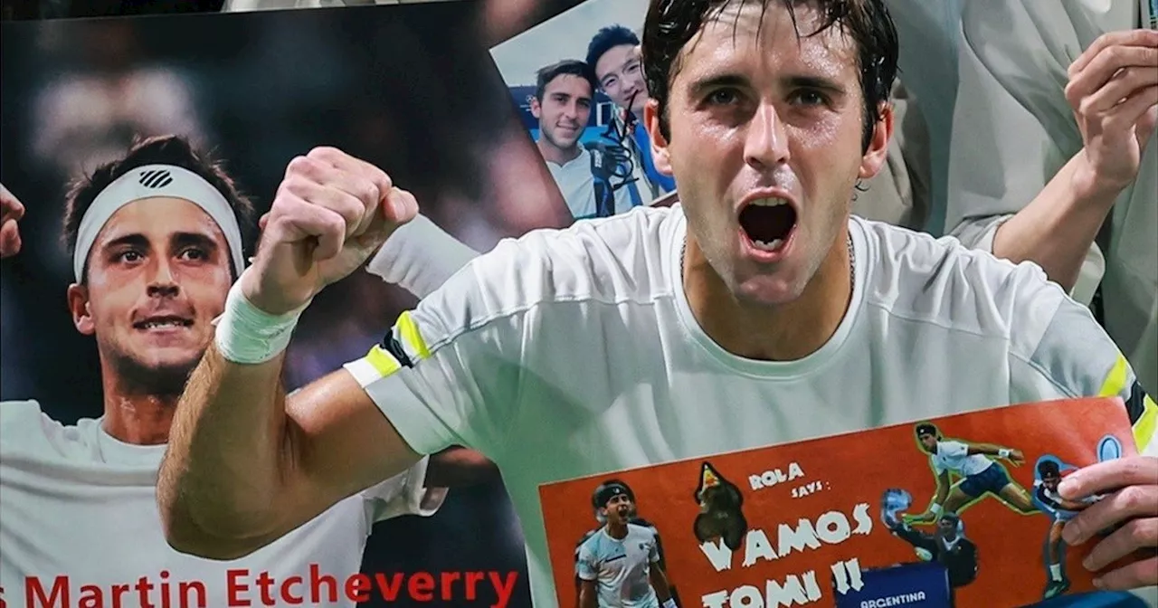 Tomás Etcheverry hizo historia en el Masters 1000 de Shanghái