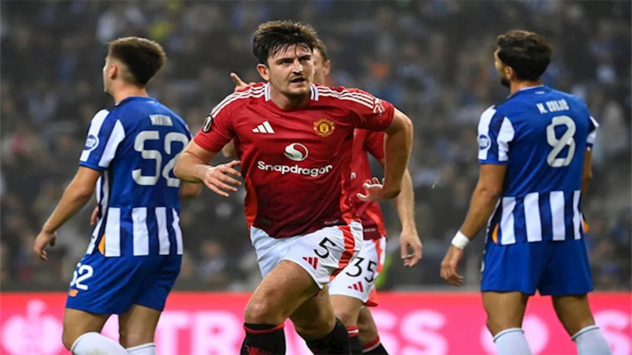 Maguire spares Man Utd's blushes in Europe as Chelsea, Tottenham win