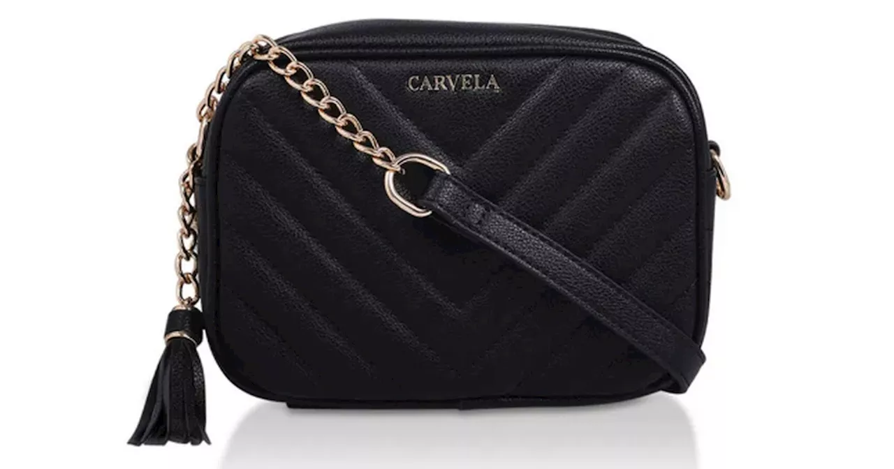 Debenhams knocks £50 off 'stylish and practical' Carvela cross body handbag