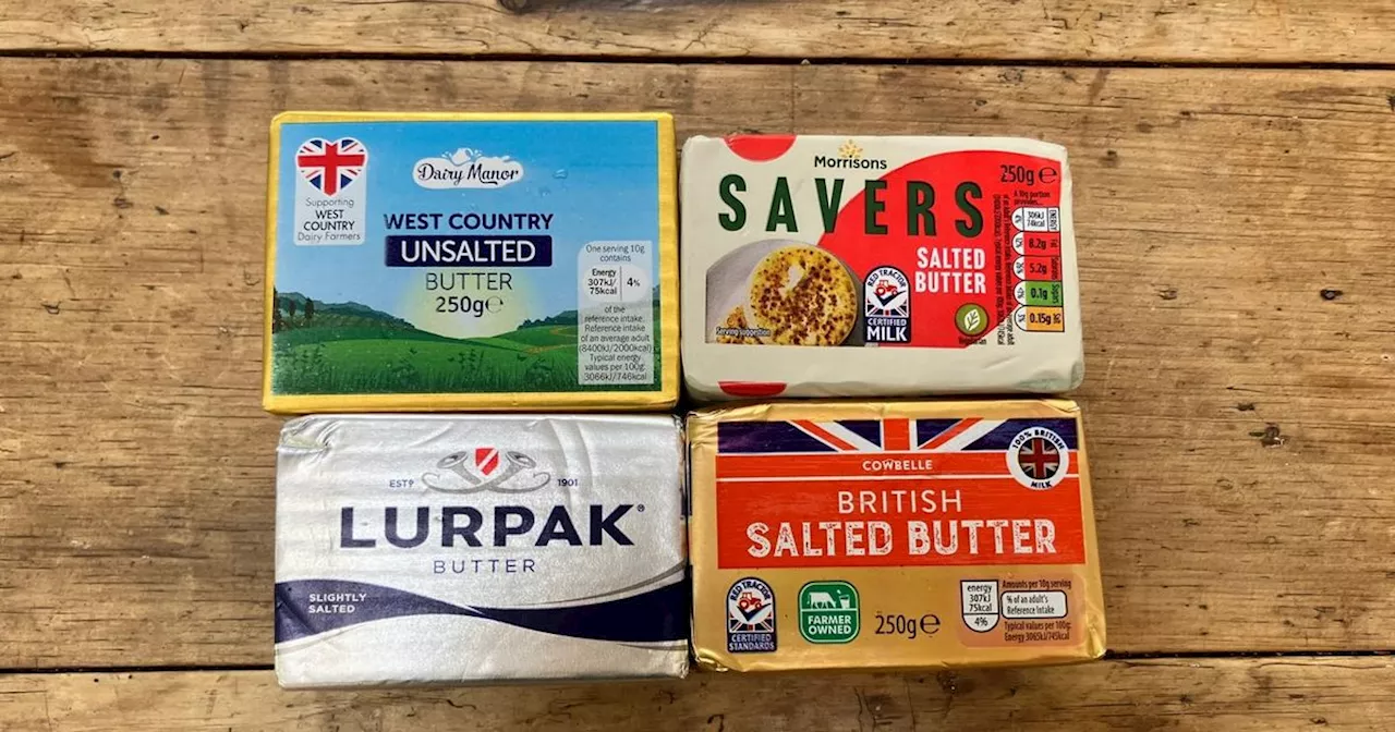 'I compared Aldi, Lidl and Morrisons butter to see how it compared to Lurpak'