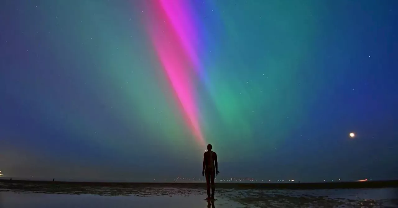 Northern Lights could be visible over Merseyside this weekend according to Met Office