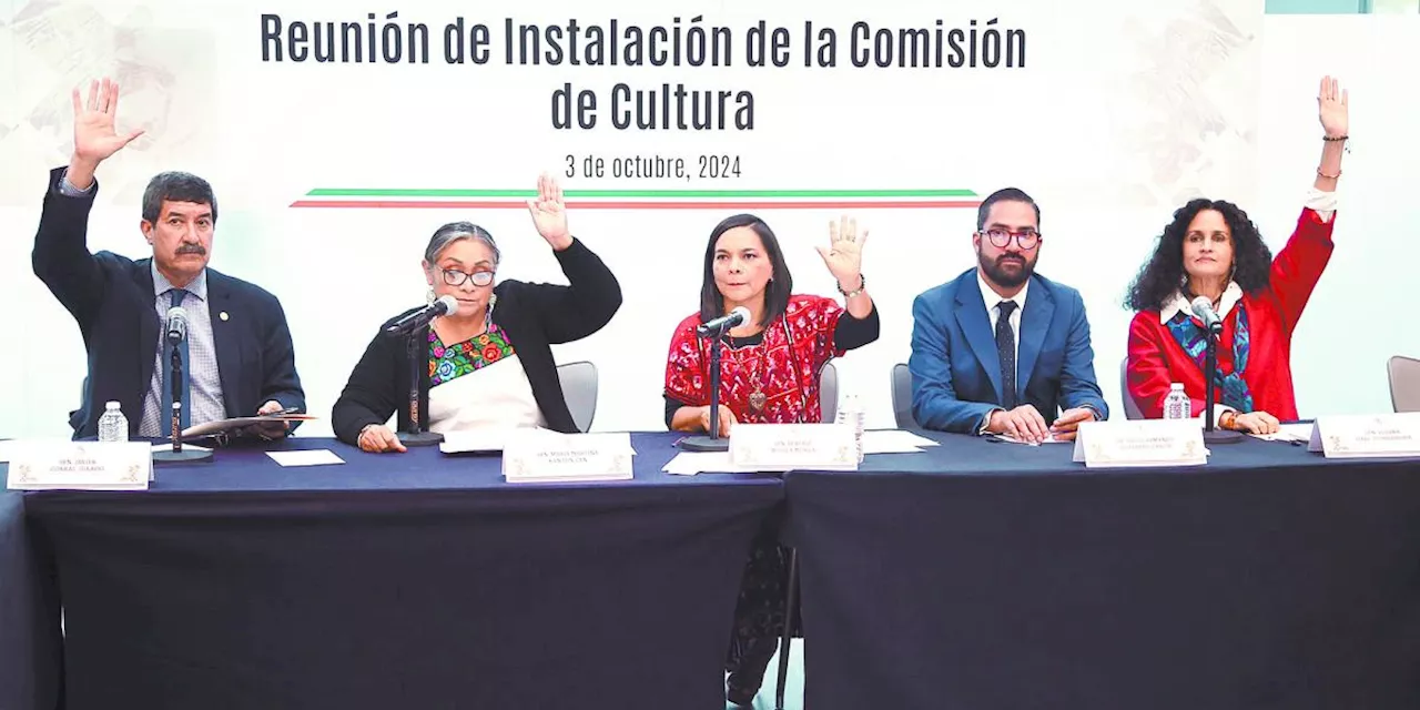 Más recursos para Cultura, pondera comisión en el Senado