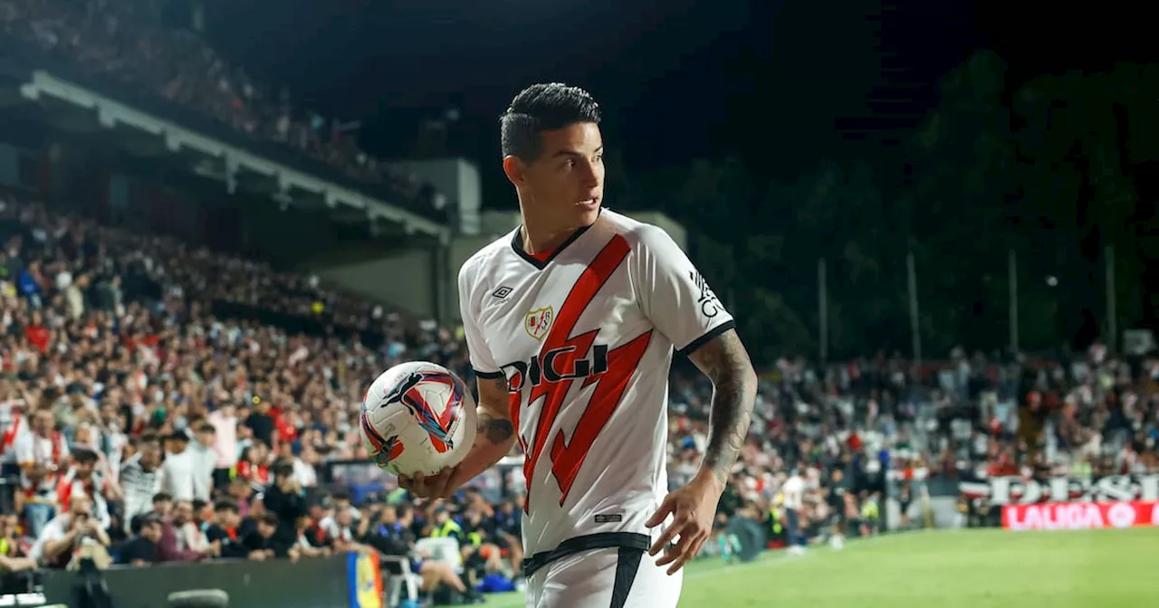 James Rodríguez y una cita con Rayo Vallecano antes de pensar en Colombia