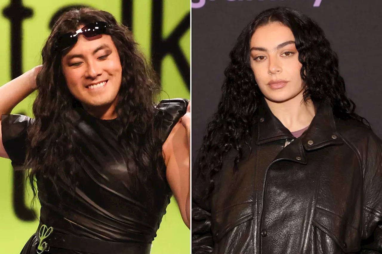 Charli XCX reacts to Bowen Yang's impression of her on Saturday Night Live