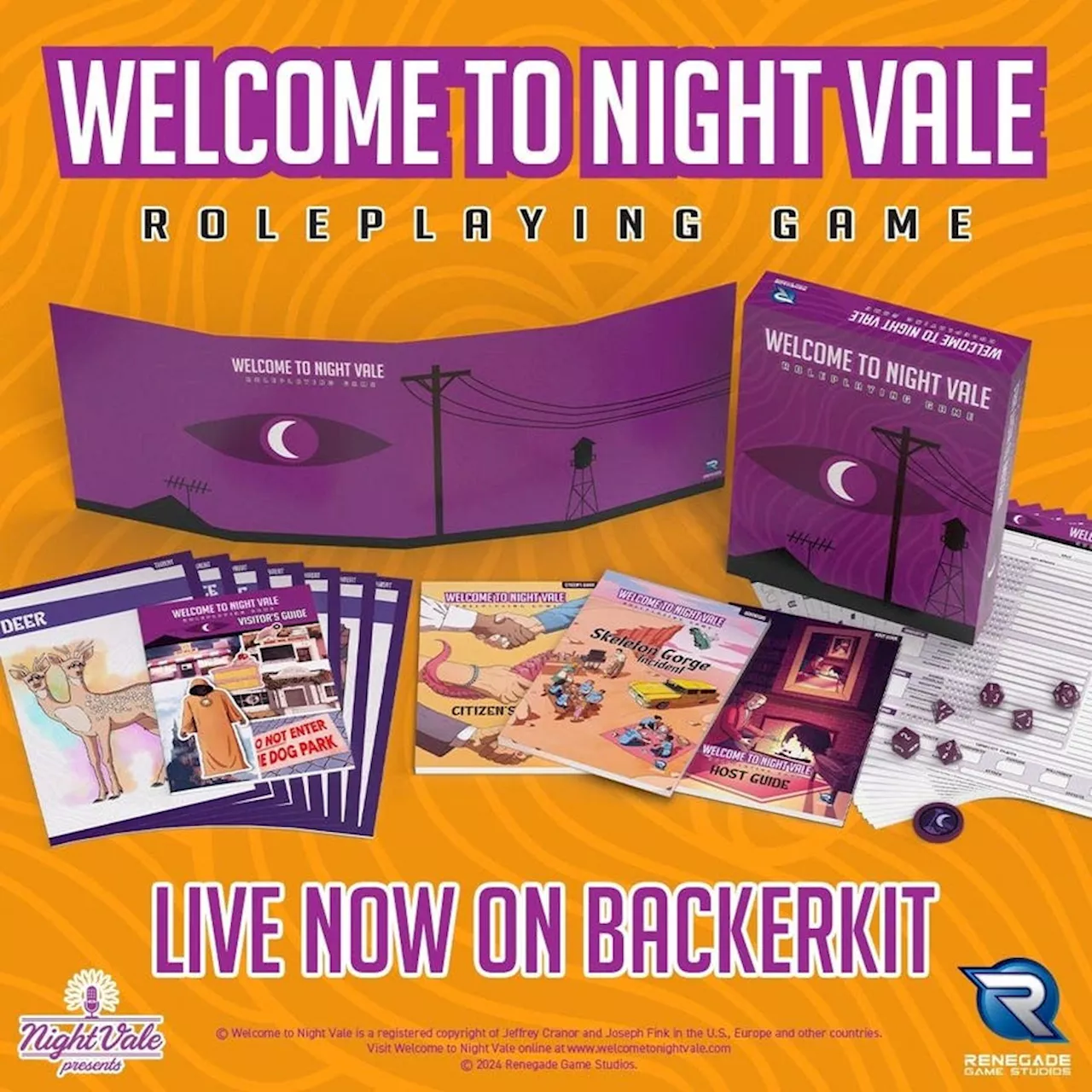 Renegade Game Studios Welcomes Night Vale To Tabletop Gaming