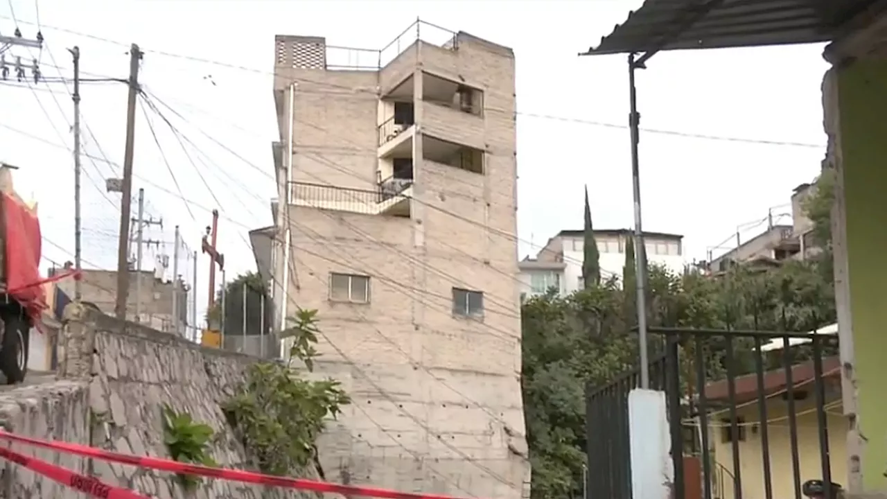 Noticias Naucalpan Hoy. Edificio Riesgo Colapso Causa Desalojos Suspensión Clases