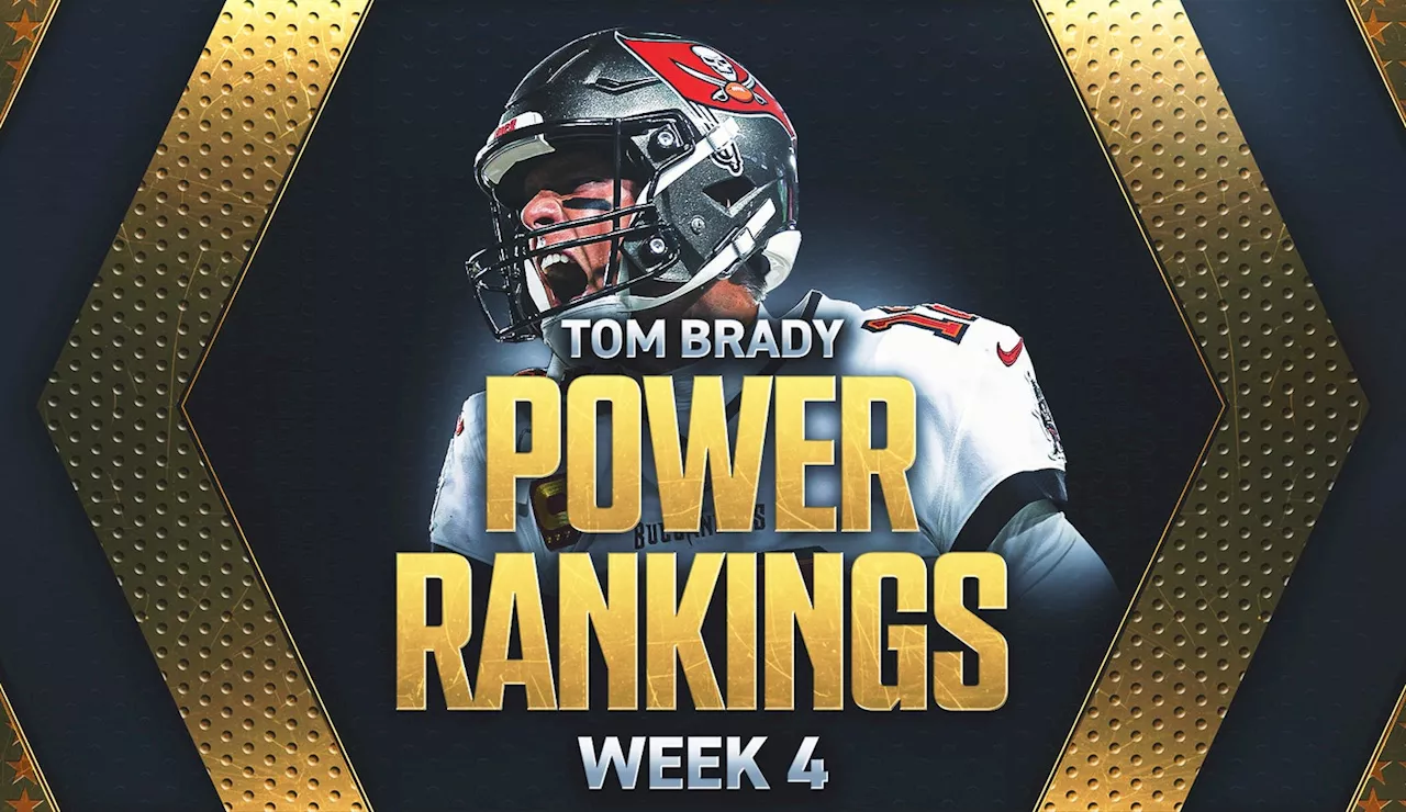 Tom Brady's NFL Power Rankings: Who's on rise, who tumbled out after Week 4?