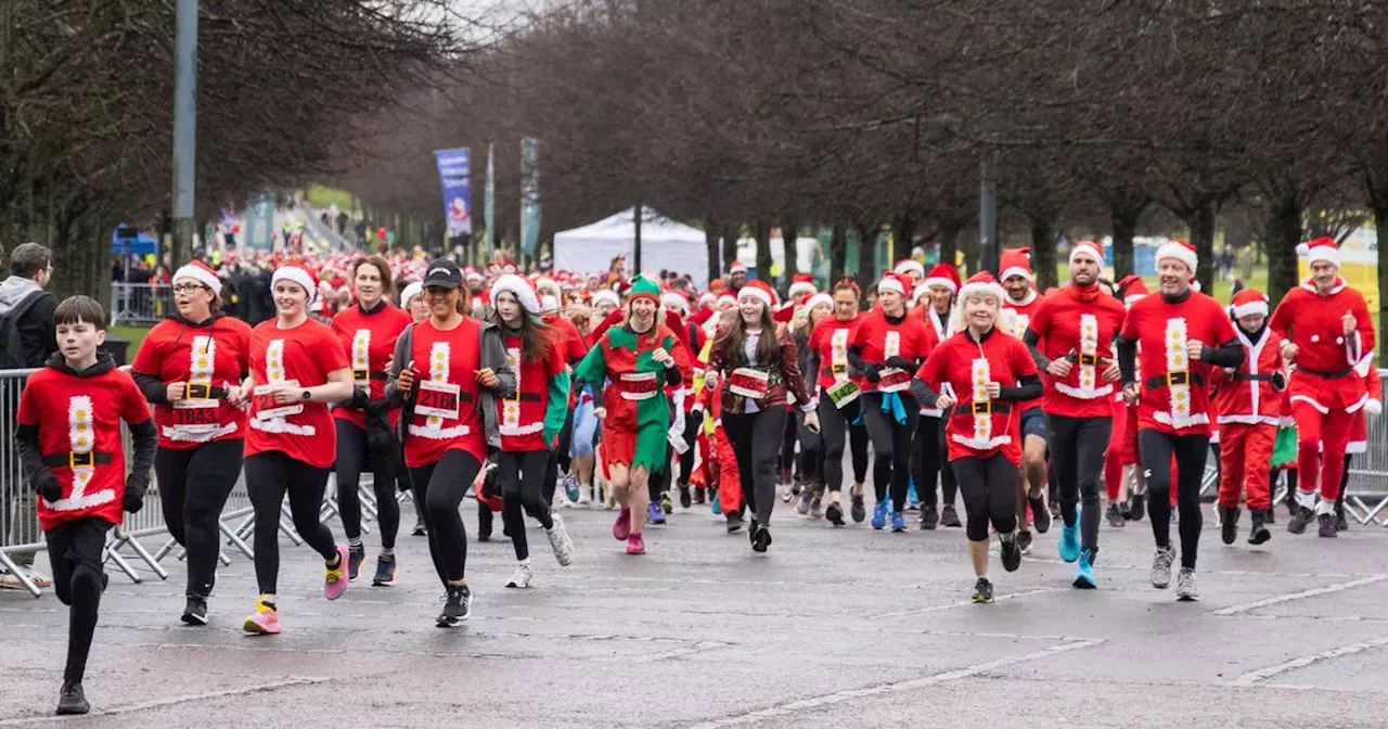 Glasgow Santa Dash to return for 2024 as Beatson Cancer Charity open registration