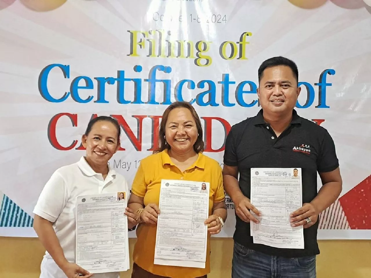 Ex-Dinagat gov Bag-Ao files COC for House comeback