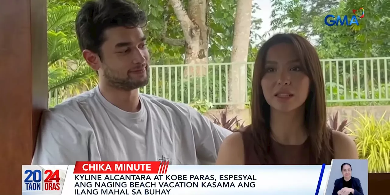 Kyline Alcantara and Kobe Paras go on beach vacation with actress’s family