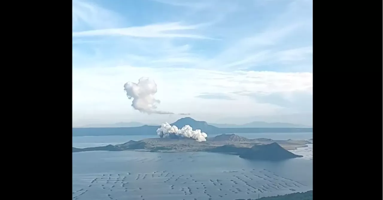 Taal Volcano had 2 phreatic eruptions —PHIVOLCS