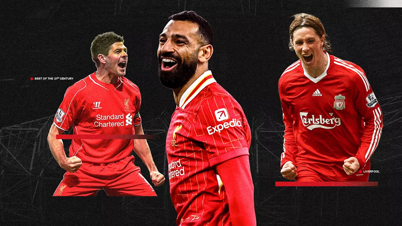 Mohamed Salah, Steven Gerrard and the 25 best Liverpool players of the 21st century