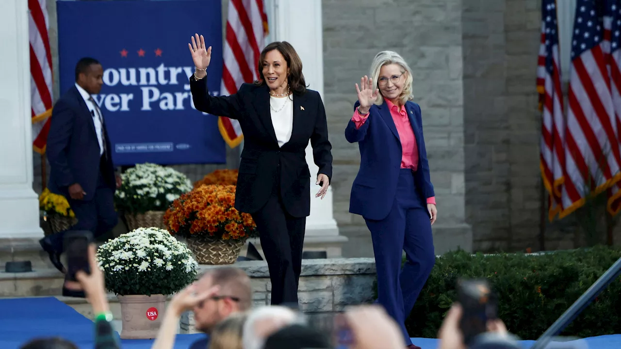  Liz Cheney gibt 'mit Stolz' ihre Stimme Kamala Harris