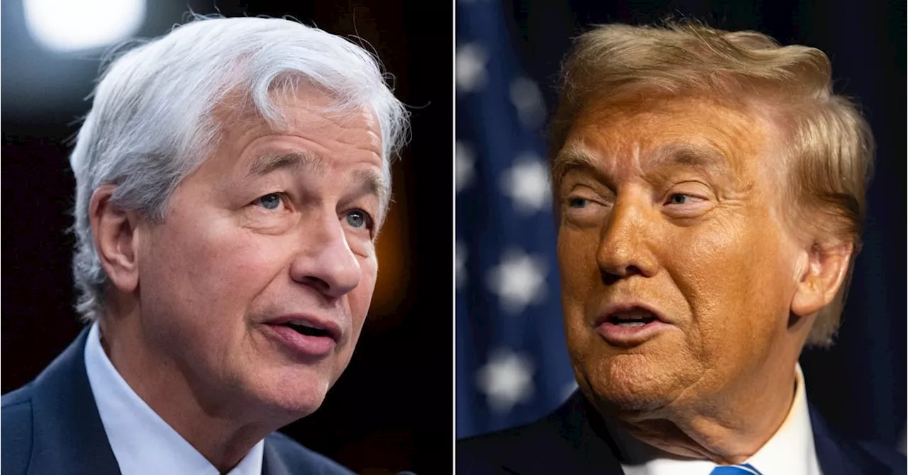 Trump Falsely Claims Endorsement From JPMorgan Chase CEO Jamie Dimon