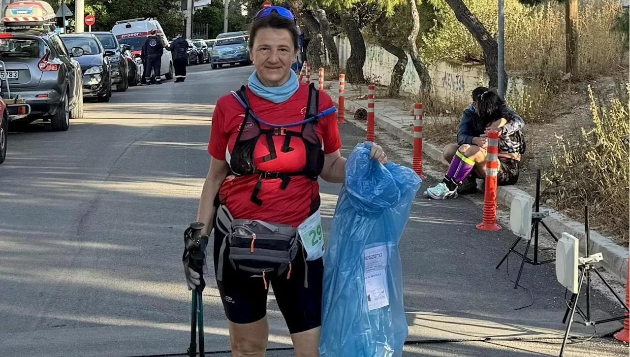 Donatella Boglione, campionessa mondiale di plogging: “Raccolgo rifiuti e corro con il sorriso”