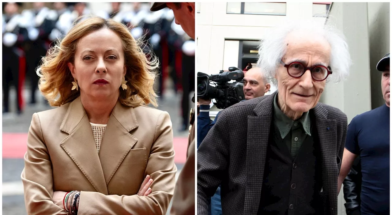 Giorgia Meloni ritira la querela nei confronti di Luciano Canfora: due anni fa l'aveva definita «neonazista ne