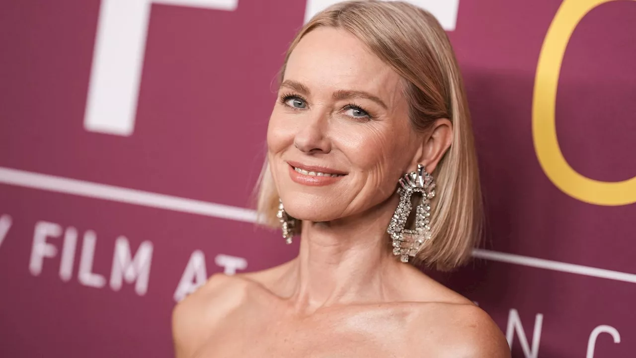 Naomi Watts Wore a Sheer Corset for a Rare Red Carpet Appearance With Her Son Sasha