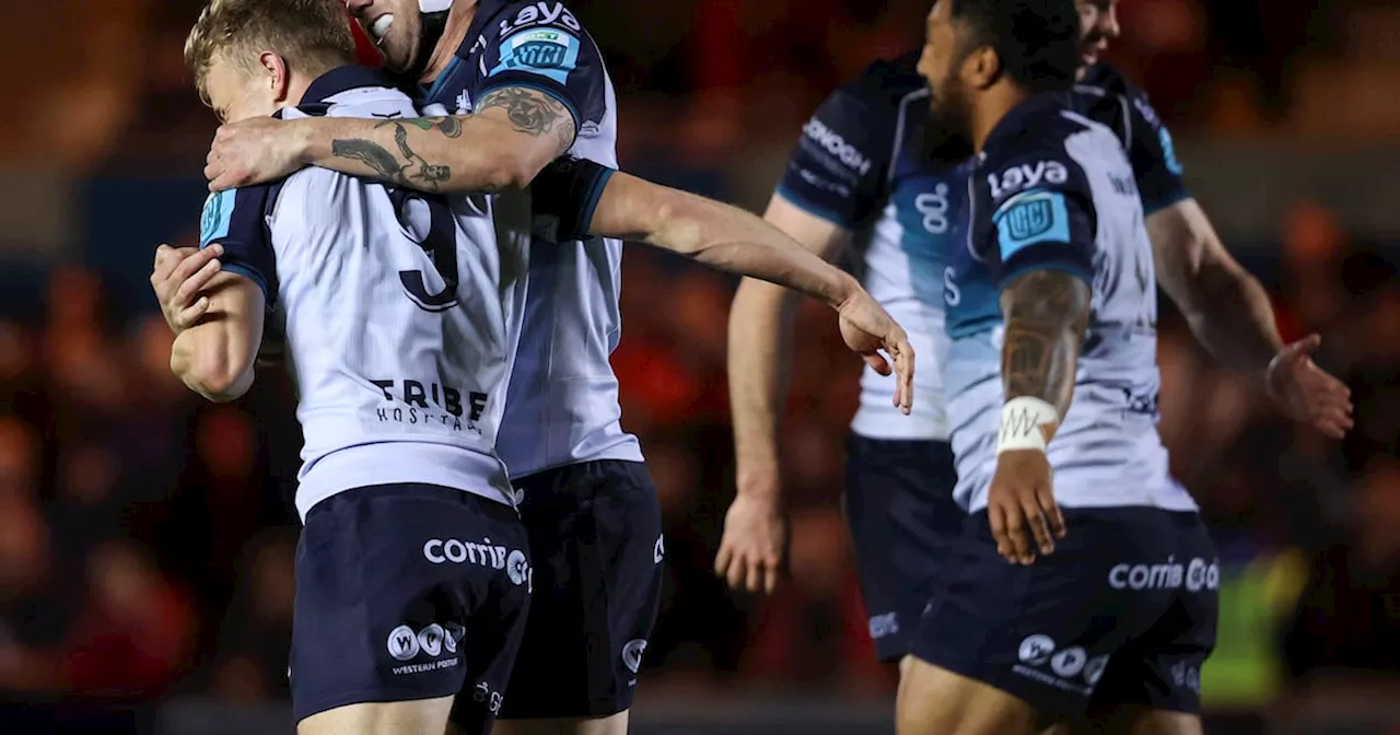 Connacht leave it late to secure important away win over Scarlets