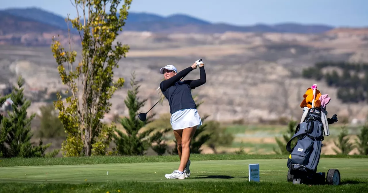 Sara Byrne on course for first professional win a month after leaving amateur ranks