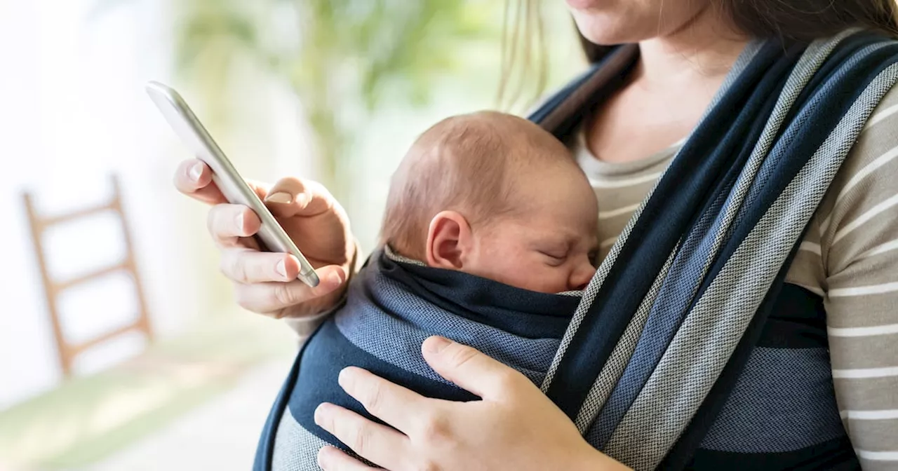 What are the risks associated with carrying babies in slings?