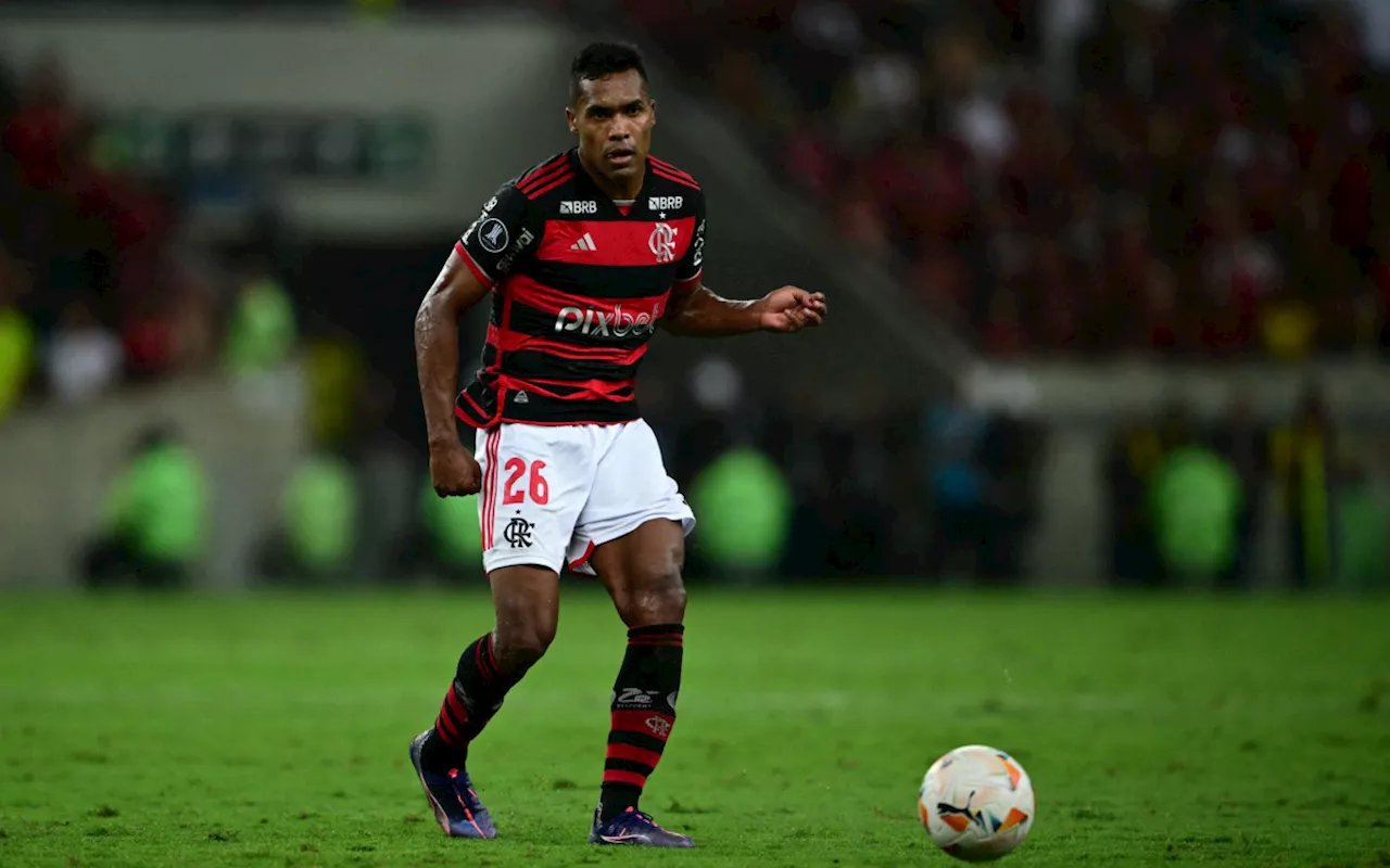 Com desconforto, Alex Sandro é desfalque do Flamengo contra o Bahia