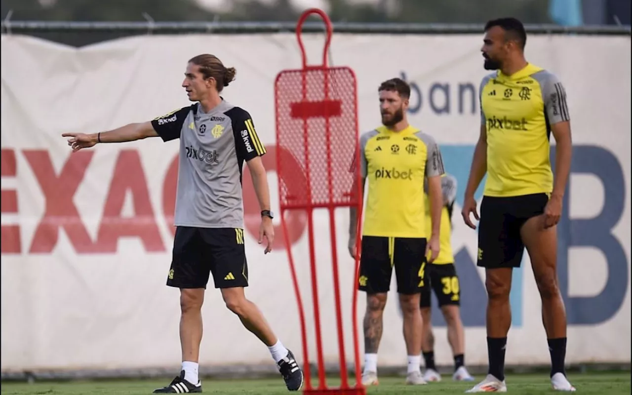 Filipe Luís não monta time do Flamengo e fará apenas 'mudança forçada' contra o Bahia