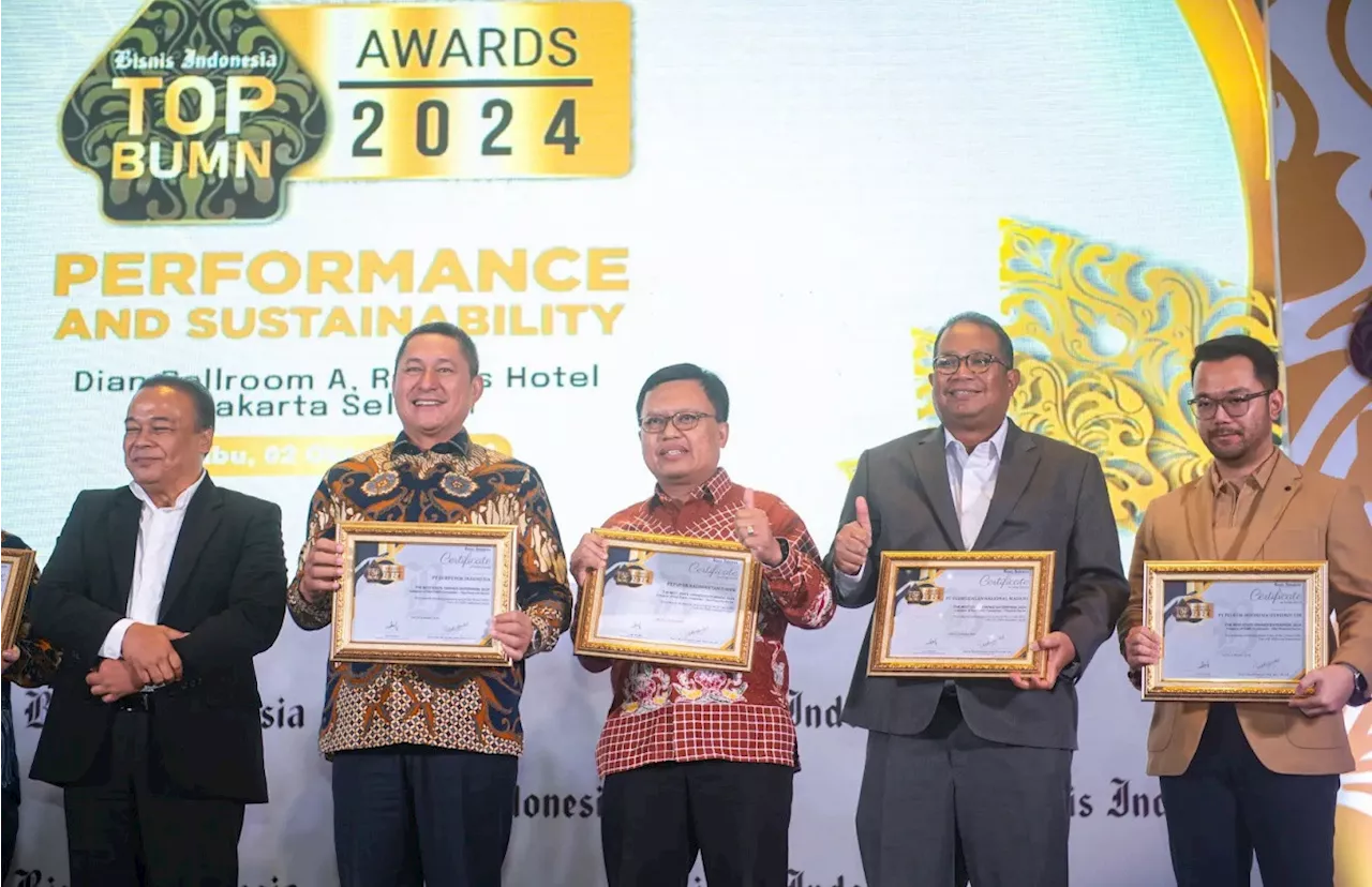 Pupuk Kaltim Raih The Best State Owned Enterprise TOP BUMN Awards 2024