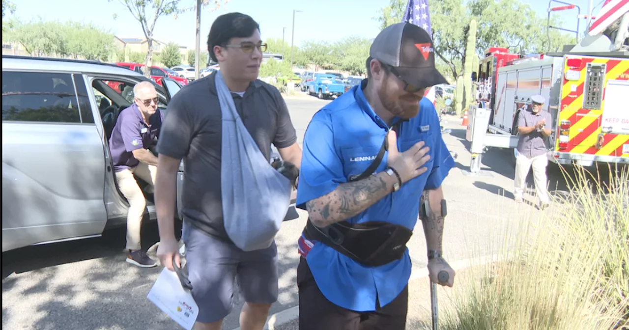 Sahuarita community breaks ground on injured army sergeant’s new home