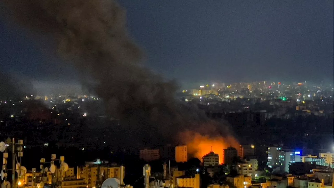 Israel Carries Out Airstrikes in Beirut and Lebanon-Syria Border