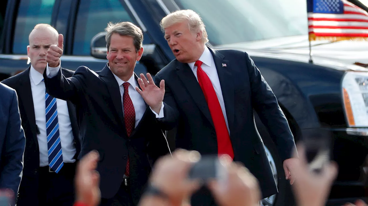 Trump and Georgia governor to address Helene damage in first joint event since 2020