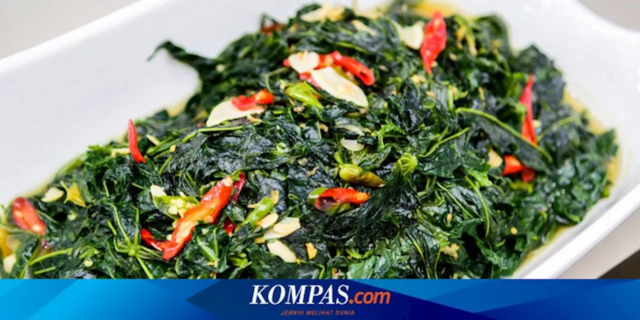 Resep Tumis Daun Singkong Ebi, Menu Klasik yang Selalu Nikmat