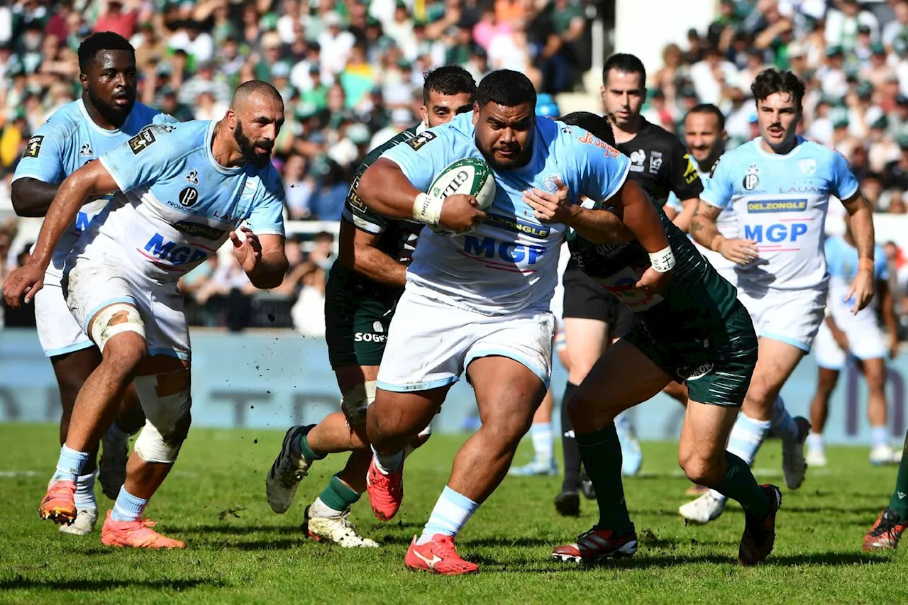 Top 14: le Bayonnais Tevita Tatafu, pilier d'avenir XXL des Bleus