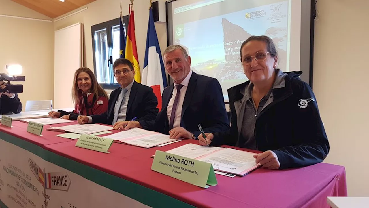 Un nouveau protocole d'accord pour renforcer la collaboration entre les parcs nationaux des Pyrénées