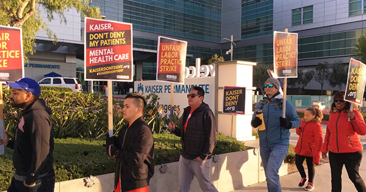 Kaiser mental health workers say they are prepared to go on strike