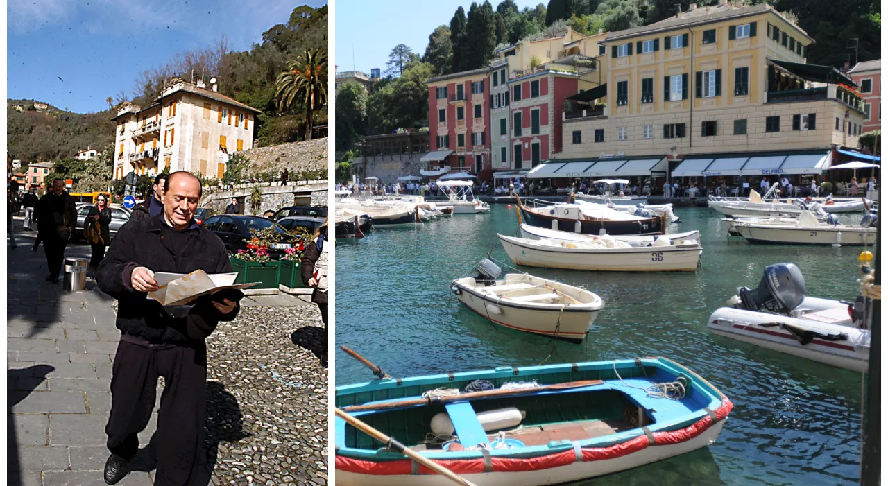 Silvio Berlusconi, Portofino gli dedica una strada: «Palleggiava coi bambini in piazzetta, era un compaesano,