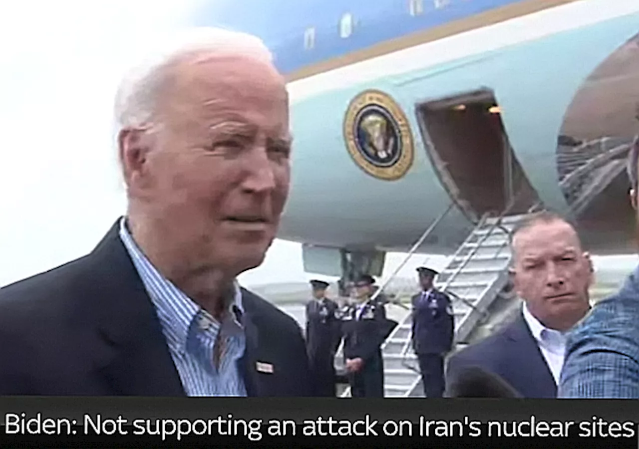 ‘No’: Biden Won’t Support Possible Israeli Strike On Iran’s Nuclear Weapons Sites