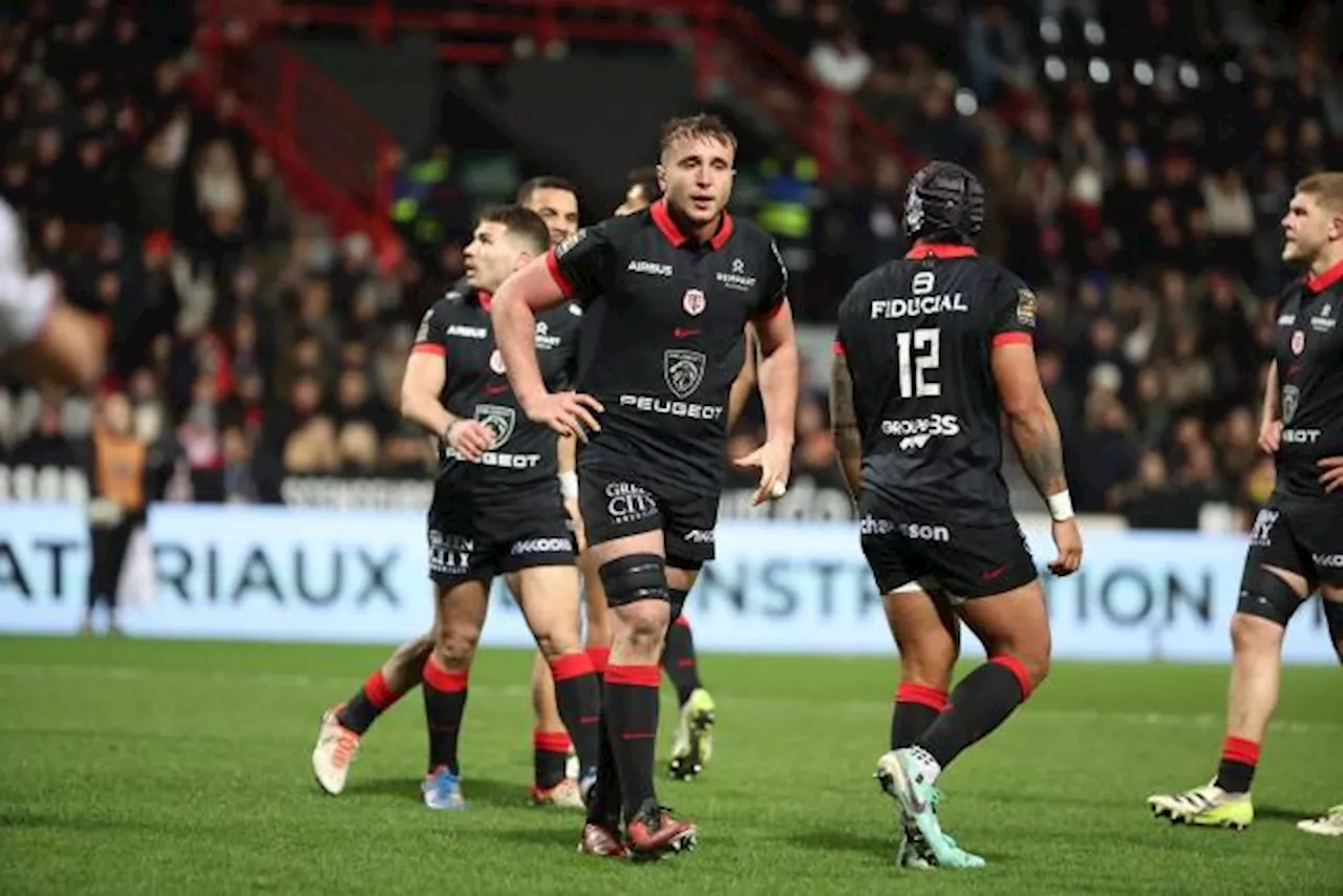 Le Stade Toulousain avec Anthony Jelonch titulaire à Castres en Top 14